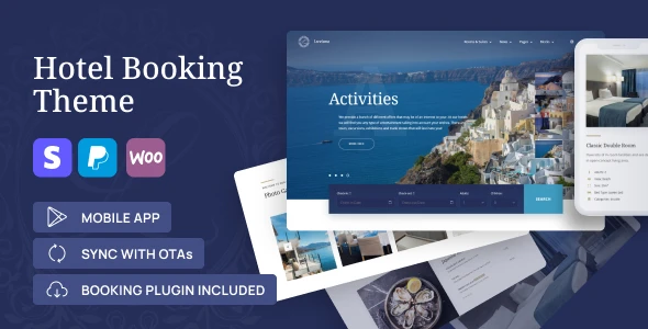 Hotel Booking WordPress Theme – Luviana